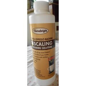 Homebright Coffee & Espresso Machine Descaling & Cleaning Solution 13.5 Fl Oz